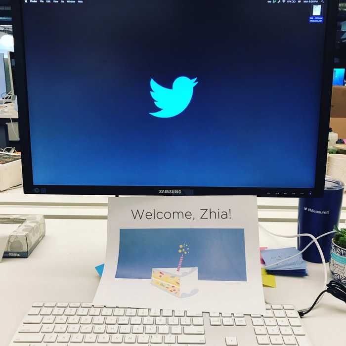 My 1st day at Twitter My 1st day at Twitter