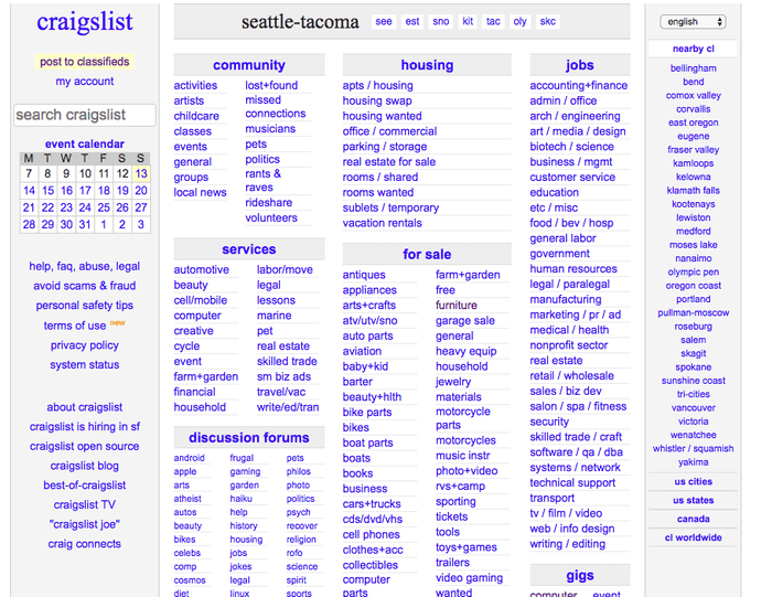Craigslist Craigslist